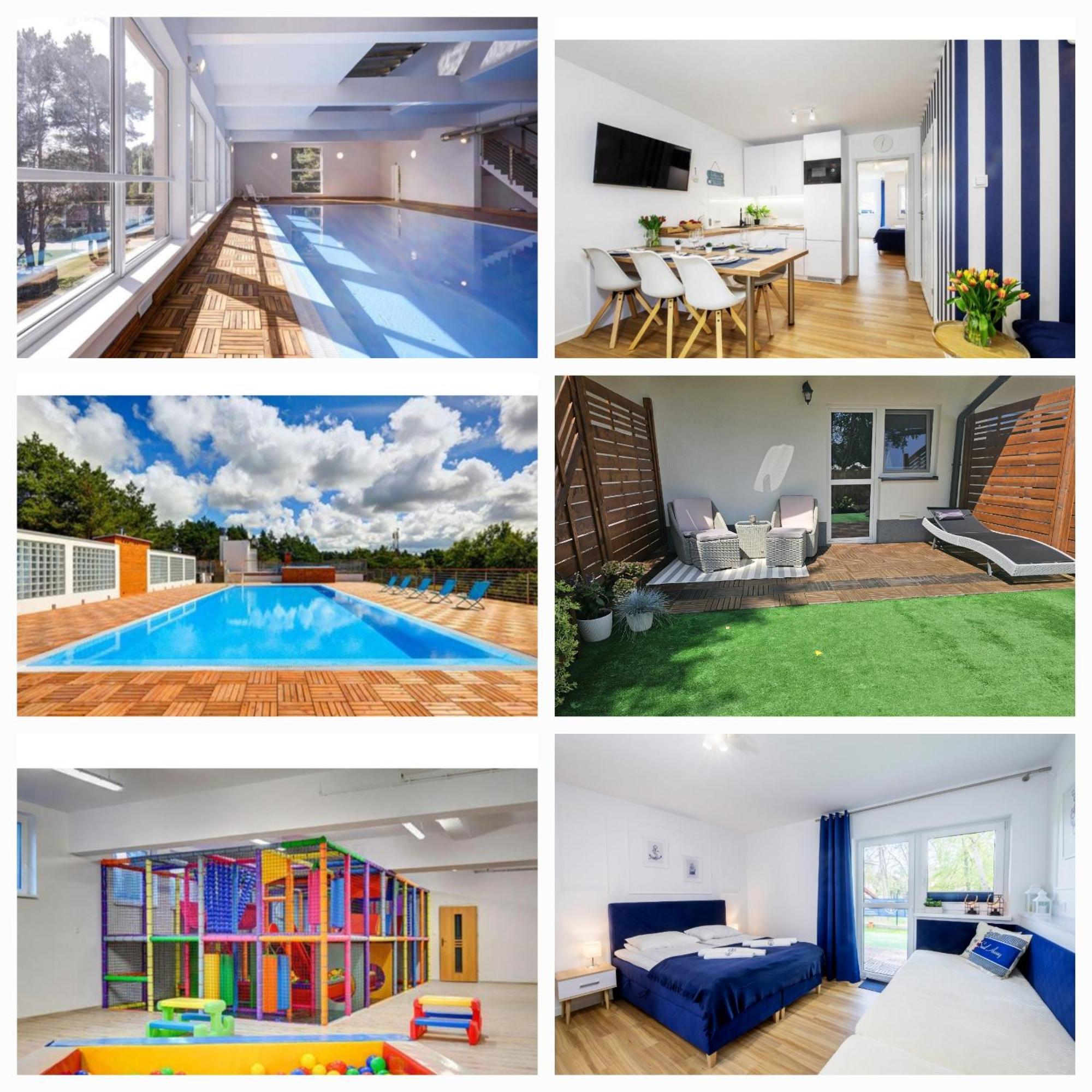 Apartament 2B Niebieskie Apartamenty Poddabie Dawniej Blue Marine Z Basenem Krytym, Odkrytym, Sala Zabaw, Animacjami Poddąbie Exterior foto